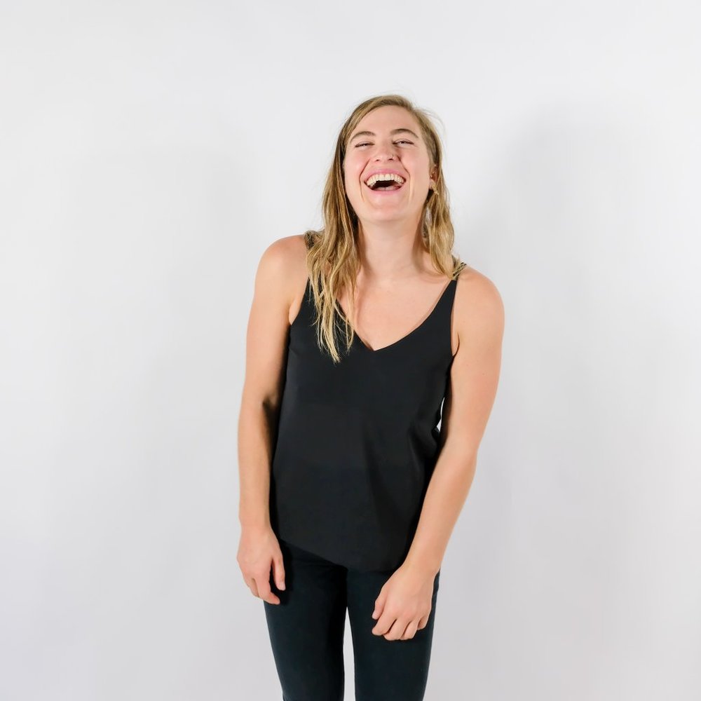 ✨ Simple & Elegant Topshop Strappy Tank Top